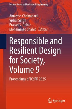 Cover Responsible and Resilient Design for Society, Volume 9 (eBook, PDF)
