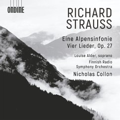 Cover Strauss: Eine Alpensinfonie/Vier Lieder Op. 27