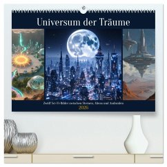 Universum der Träume (hochwertiger Premium Wandkalender 2026 DIN A2 quer), Kunstdruck in Hochglanz Universum der Träume (hochwertiger Premium Wandkalender 2026 DIN A2 quer), Kunstdruck in Hochglanz