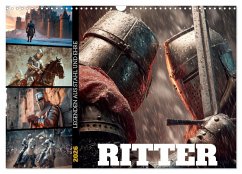 Cover Ritter - Legenden aus Stahl und Ehre (Wandkalender 2026 DIN A3 quer), CALVENDO Monatskalender