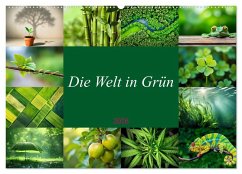 Die Welt in Grün (Wandkalender 2026 DIN A2 quer), CALVENDO Monatskalender Cover Die Welt in Grün (Wandkalender 2026 DIN A2 quer), CALVENDO Monatskalender