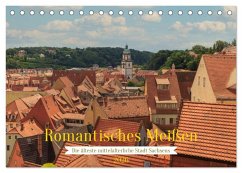 Cover Romantisches Meißen - Die älteste mittelalterliche Stadt Sachsens (Tischkalender 2026 DIN A5 quer), CALVENDO Monatskalender