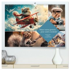 Nüsse waren gestern - jetzt wird's verrückt! (hochwertiger Premium Wandkalender 2026 DIN A2 quer), Kunstdruck in Hochglanz Cover Nüsse waren gestern - jetzt wird's verrückt! (hochwertiger Premium Wandkalender 2026 DIN A2 quer), Kunstdruck in Hochglanz