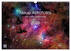 Cover Neue Astrofotos von Stefan Ziegenbalg (Wandkalender 2026 DIN A3 quer), CALVENDO Monatskalender