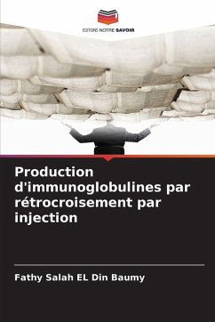 Cover Production d'immunoglobulines par rétrocroisement par injection