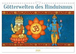 Cover Götterwelten des Hinduismus (Wandkalender 2026 DIN A4 quer), CALVENDO Monatskalender