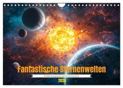 Cover Fantastische Sternenwelten (Wandkalender 2026 DIN A4 quer), CALVENDO Monatskalender