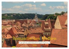 Cover Romantisches Meißen - Die älteste mittelalterliche Stadt Sachsens (Wandkalender 2026 DIN A2 quer), CALVENDO Monatskalender
