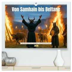 Cover Von Samhain bis Beltane (hochwertiger Premium Wandkalender 2026 DIN A2 quer), Kunstdruck in Hochglanz