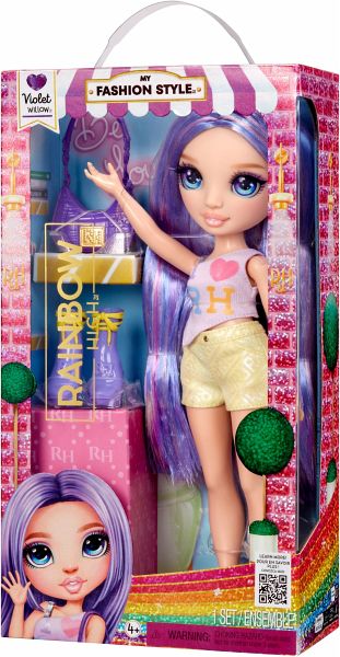 Rainbow High My Fashion Style Fashion Dolls- Violet Rainbow High My Fashion Style Fashion Dolls- Violet