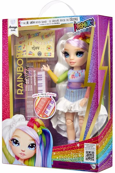 Rainbow High Jr High Rockband Fashion Dolls -Amaya