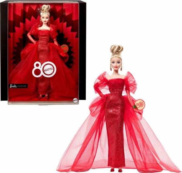 Barbie Signature 80th Anniversary Puppe blond