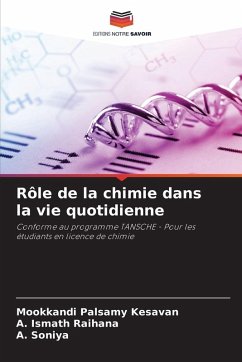 Cover Rôle de la chimie dans la vie quotidienne