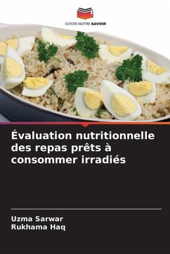 Cover Évaluation nutritionnelle des repas prêts à consommer irradiés