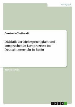 Cover Didaktik der Mehrsprachigkeit und entsprechende Lernprozesse im Deutschunterricht in Benin
