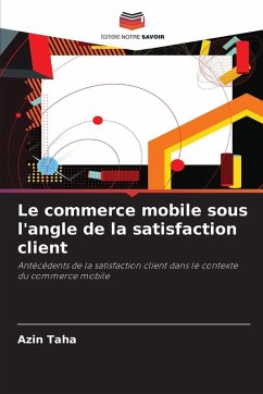 Cover Le commerce mobile sous l'angle de la satisfaction client
