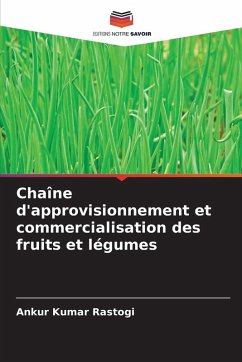 Cover Chaîne d'approvisionnement et commercialisation des fruits et légumes