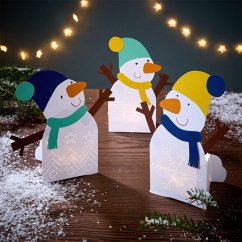 Cover Bastelset - Erstes Prickeln Schneemann