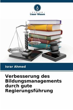 Cover Verbesserung des Bildungsmanagements durch gute Regierungsführung