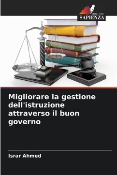 Cover Migliorare la gestione dell'istruzione attraverso il buon governo