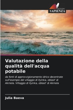 Cover Valutazione della qualità dell'acqua potabile
