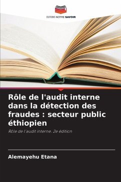 Cover Rôle de l'audit interne dans la détection des fraudes : secteur public éthiopien