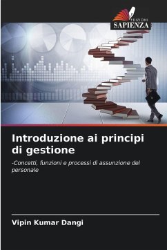 Introduzione ai principi di gestione - Kumar Dangi, Vipin
