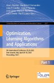 Optimization, Learning Algorithms and Applications (eBook, PDF)