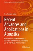 Recent Advances and Applications in Acoustics (eBook, PDF)