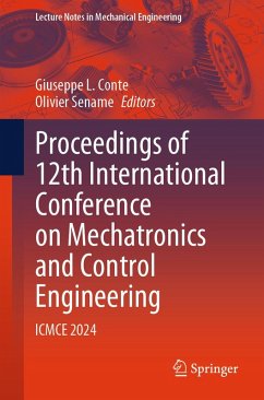 Proceedings of 12th International Conference on Mechatronics and Control Engineering (eBook, PDF) Cover Proceedings of 12th International Conference on Mechatronics and Control Engineering (eBook, PDF)