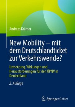 Cover New Mobility - mit dem Deutschlandticket zur Verkehrswende? (eBook, PDF)