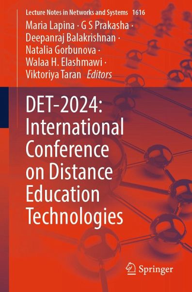 DET-2024: International Conference on Distance Education Technologies (eBook, PDF) DET-2024: International Conference on Distance Education Technologies (eBook, PDF)