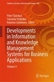 Developments in Information and Knowledge Management Systems for Business Applications (eBook, PDF)