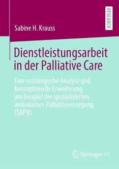 Cover Dienstleistungsarbeit in der Palliative Care (eBook, PDF)