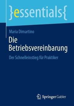 Cover Die Betriebsvereinbarung (eBook, PDF)