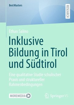 Inklusive Bildung in Tirol und Südtirol (eBook, PDF) - Salino, Ethan