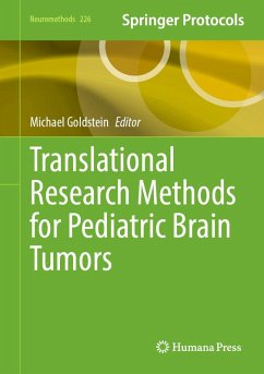 Cover Translational Research Methods for Pediatric Brain Tumors (eBook, PDF)