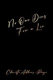 No One Dies For a Lie (eBook, ePUB)