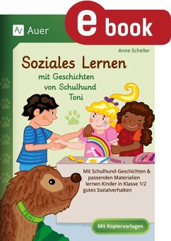 Cover Soziales Lernen mit Geschichten von Schulhund Toni (eBook, PDF)