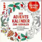 Colorful Christmas - Der Adventskalender zum Ausmalen   (Restauflage) Colorful Christmas - Der Adventskalender zum Ausmalen   (Restauflage)