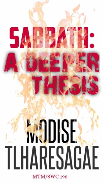 Sabbath; A Deeper Thesis (eBook, ePUB)