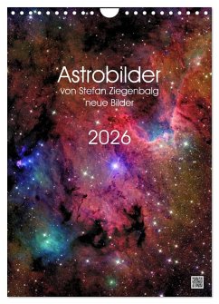 Astrobilder von Stefan Ziegenbalg (Wandkalender 2026 DIN A4 hoch), CALVENDO Monatskalender
