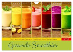 Cover Gesunde Smoothies (Wandkalender 2026 DIN A4 quer), CALVENDO Monatskalender
