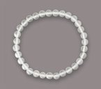 Bergkristall Edelsteinarmband 6mm, J749-05