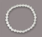 Bergkristall Edelsteinarmband 6mm, J749-05