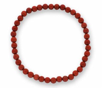 Jaspis rot Edelsteinarmband 3-4mm,J748-07 Jaspis rot Edelsteinarmband 3-4mm,J748-07