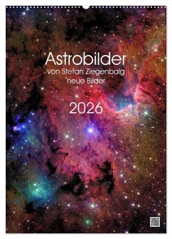 Astrobilder von Stefan Ziegenbalg (Wandkalender 2026 DIN A2 hoch), CALVENDO Monatskalender