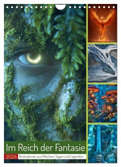 Im Reich der Fantasie (Wandkalender 2026 DIN A4 hoch), CALVENDO Monatskalender