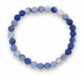 Blauquarz Edelsteinarmband 6mm, J749-37
