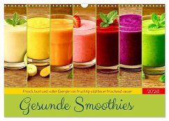 Cover Gesunde Smoothies (Wandkalender 2026 DIN A3 quer), CALVENDO Monatskalender